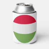 Hongaarse vlag blikjeskoeler (Blikje Achterkant)