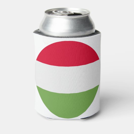 Hongaarse vlag blikjeskoeler (Blikje Achterkant)