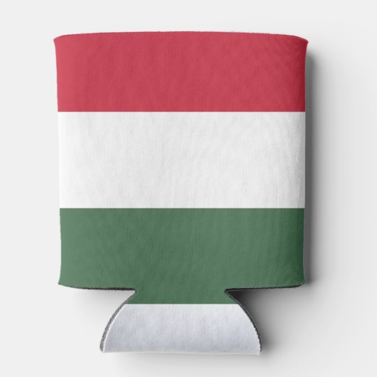 Hongaarse vlag blikjeskoeler (Achterkant)