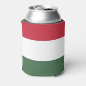 Hongaarse vlag blikjeskoeler (Blikje Achterkant)