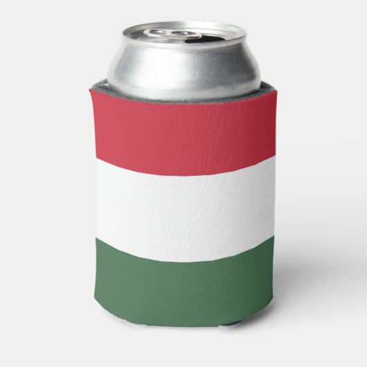 Hongaarse vlag blikjeskoeler (Blikje Achterkant)