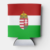 Hongaarse vlag blikjeskoeler (Voorkant)