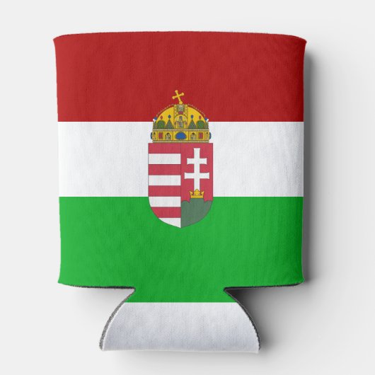 Hongaarse vlag blikjeskoeler (Achterkant)