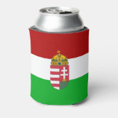 Hongaarse vlag blikjeskoeler (Blikje Achterkant)