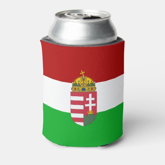 Hongaarse vlag blikjeskoeler (Blikje Achterkant)
