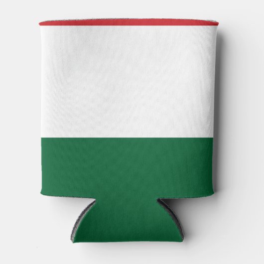 Hongaarse vlag blikjeskoeler (Voorkant)