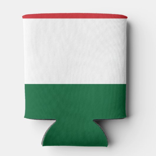 Hongaarse vlag blikjeskoeler (Achterkant)