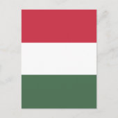 Hongaarse vlag briefkaart (Voorkant)