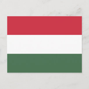 Hongaarse vlag briefkaart