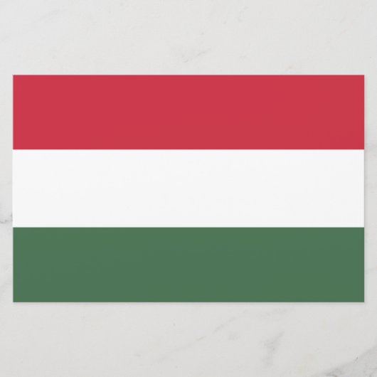 Hongaarse vlag briefpapier (Voorkant)