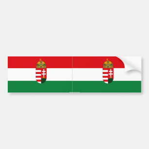 Hongaarse vlag bumper sticker