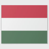 Hongaarse vlag cadeaupapier (Vlak)