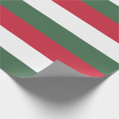 Hongaarse vlag cadeaupapier (Hoek)