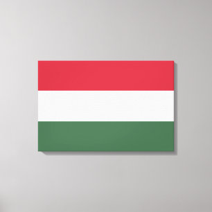 Hongaarse vlag canvas afdruk