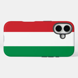 Hongaarse vlag iPhone 16 hoesje