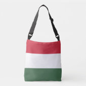 Hongaarse vlag crossbody tas (Voorkant)