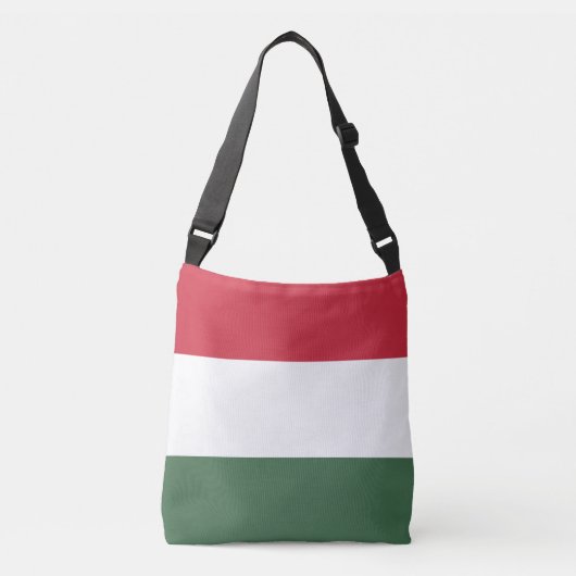 Hongaarse vlag crossbody tas (Voorkant)