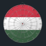 Hongaarse vlag dartbord<br><div class="desc">Hongaarse vlag</div>