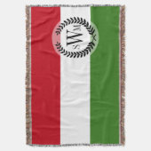 Hongaarse vlag deken (Voorkant Verticaal)