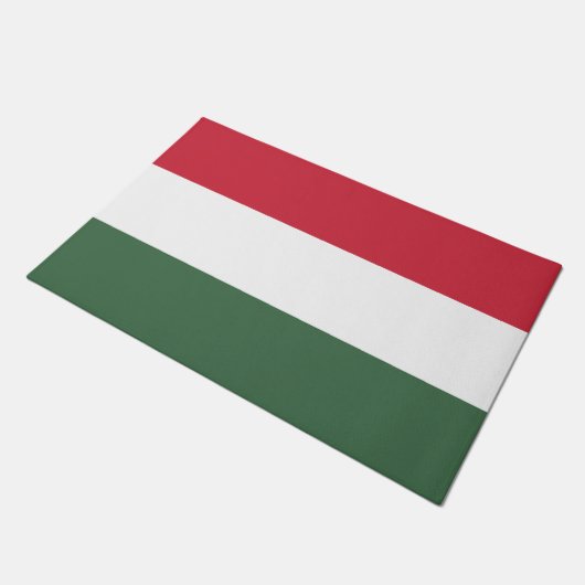 Hongaarse vlag deurmat (Schuin)