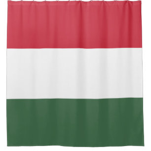 Hongaarse vlag douchegordijn