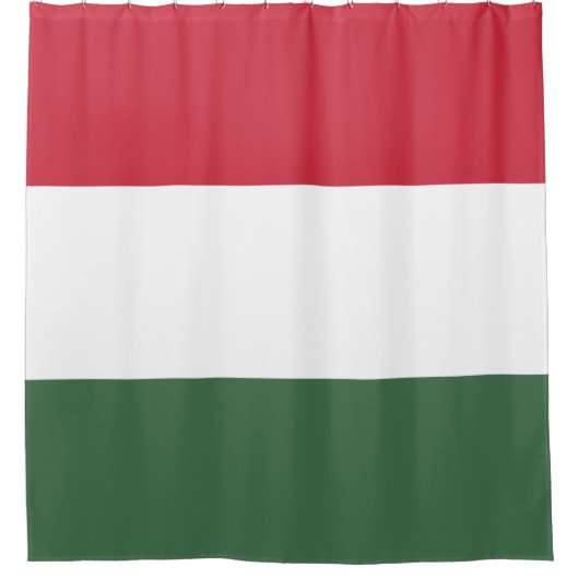 Hongaarse vlag douchegordijn (Voorkant)