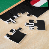 Hongaarse vlag, Emblem, Hongaars land/Hongarije Legpuzzel (Zijkant)