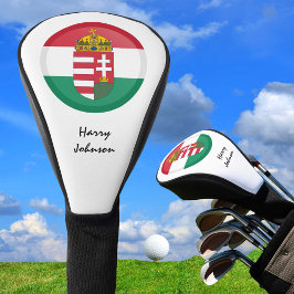 Hongaarse vlag, Emblem & Monogrammed Golf Golfheadcover