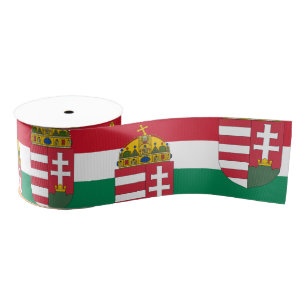 Hongaarse vlag, Emlem & Hongarije partij/sport Grosgrain Lint