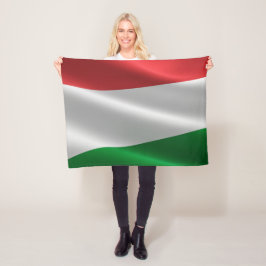 Hongaarse vlag fleece deken
