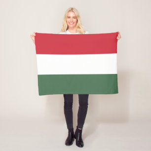 Hongaarse vlag fleece deken