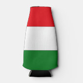 Hongaarse vlag flesjeskoeler (Voorkant)