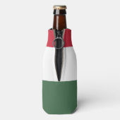 Hongaarse vlag flesjeskoeler (Fles Achterkant)