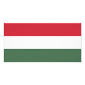 Hongaarse vlag foto afdruk (Voorkant)