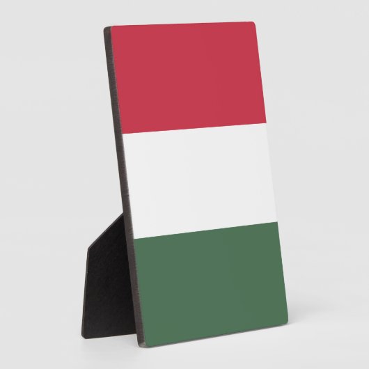 Hongaarse vlag fotoplaat (Zijkant)