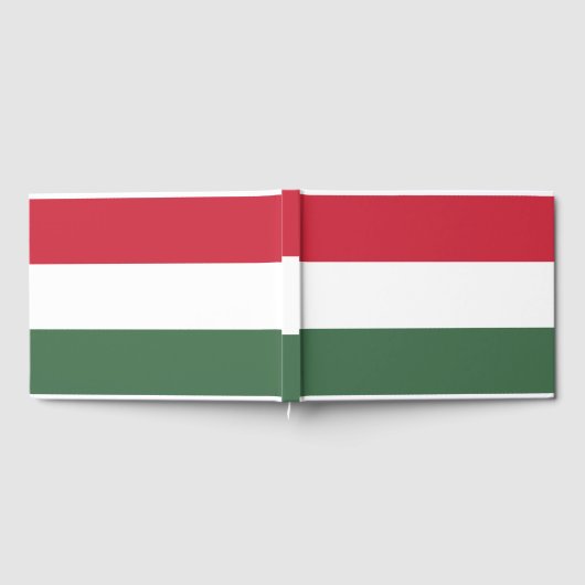 Hongaarse vlag gastenboek (Volledig)
