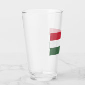 Hongaarse vlag glas (Rechts)