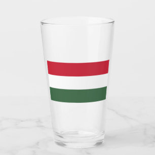 Hongaarse vlag glas