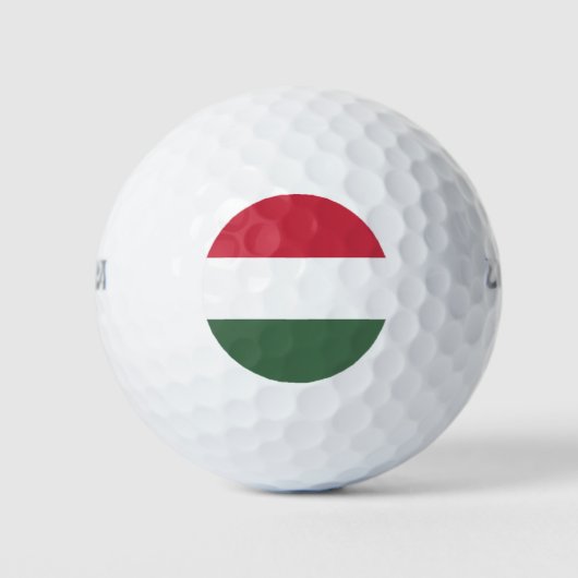 Hongaarse vlag golfballen (Voorkant)