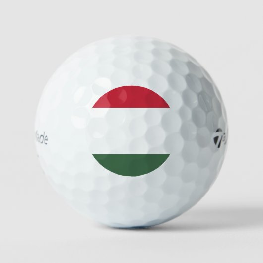 Hongaarse vlag golfballen (Voorkant)