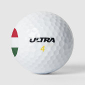 Hongaarse vlag golfballen (Logo)