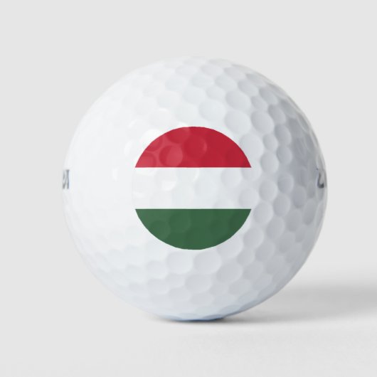 Hongaarse vlag golfballen (Voorkant)