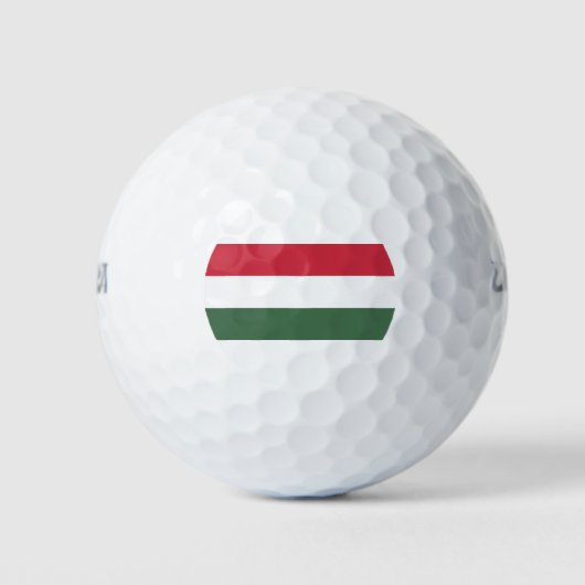 Hongaarse vlag golfballen (Voorkant)