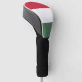 Hongaarse vlag golfheadcover (Schuin)
