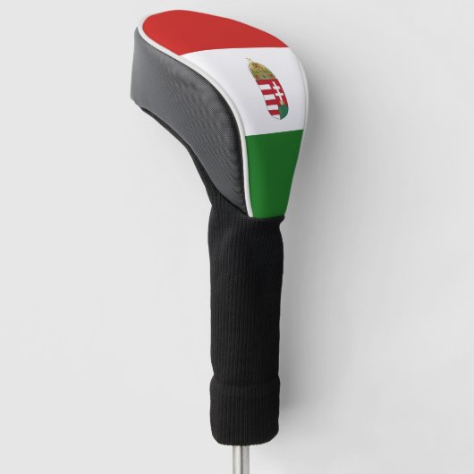 Hongaarse vlag golfheadcover (Schuin)