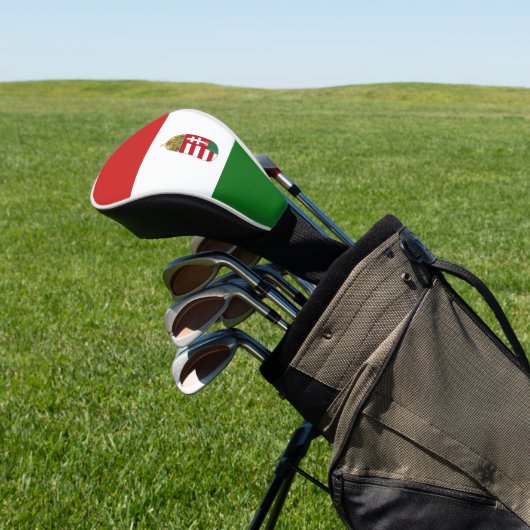 Hongaarse vlag golfheadcover (Insitu)