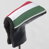 Hongaarse vlag golfheadcover (3/4 voorkant)