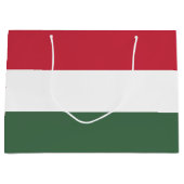 Hongaarse vlag groot cadeauzakje (Voorkant)