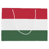 Hongaarse vlag groot cadeauzakje (Achterkant)