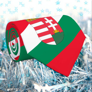 Hongaarse vlag & Hongarije reizen, zakenreizen en Stropdas